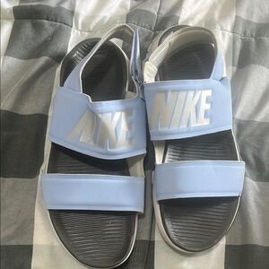 Nike Blue Slide Sandals
